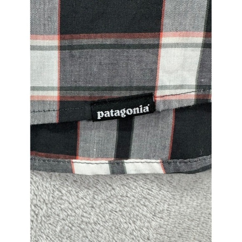 Patagonia Shirt Womens Medium Plaid Long Sleeved Island Hopper Fishing Outdoors - Picture 10 of 15
